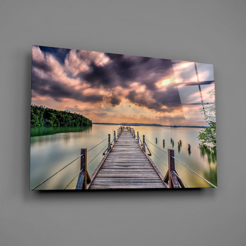 Dock Glass Wall Art
