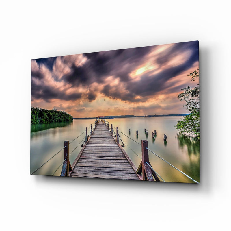 Dock Glass Wall Art