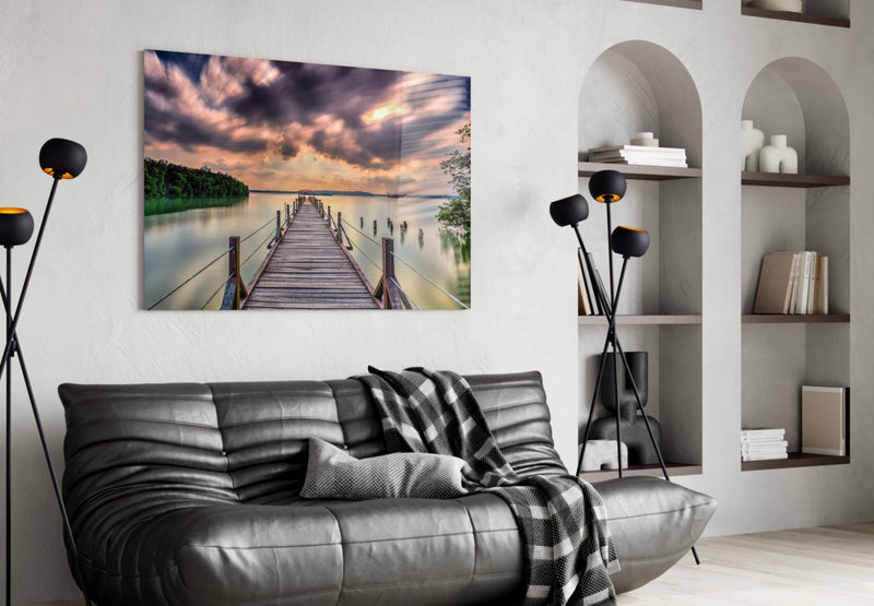 Dock Glass Wall Art