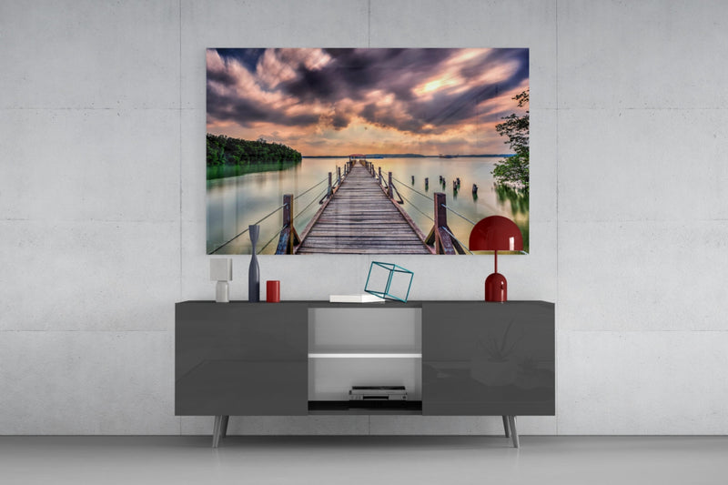 Dock Glass Wall Art