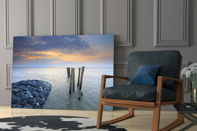 Sunset Glass Wall Art