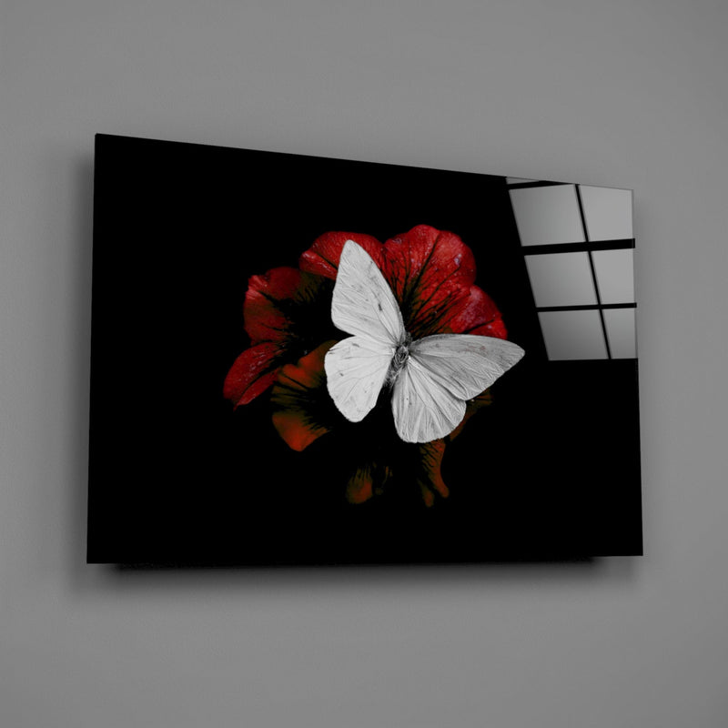 Butterfly Glass Wall Art