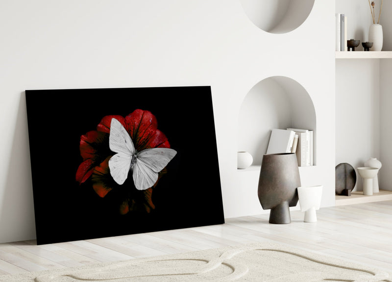 Butterfly Glass Wall Art