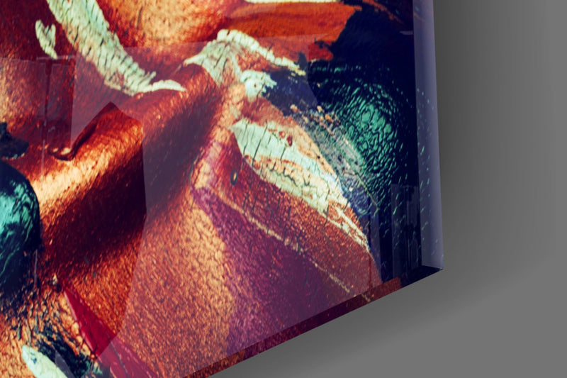 Female Portrait 5 Glass Wall Arts