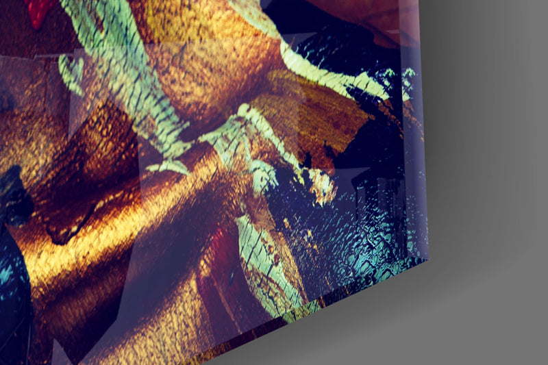 Female Portrait 6 Glass Wall Art