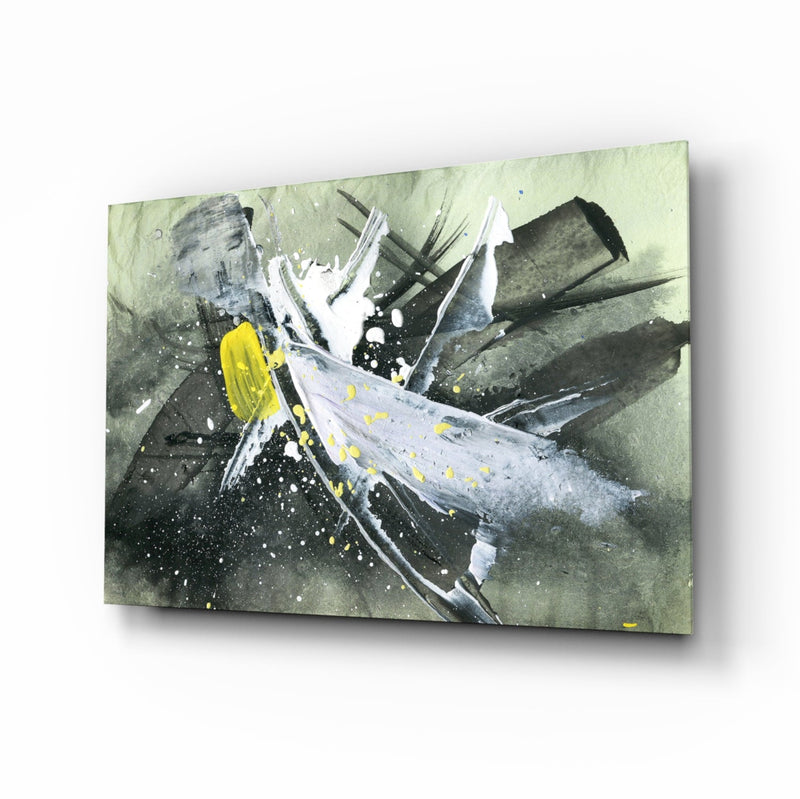 Abstract Glass Wall Art