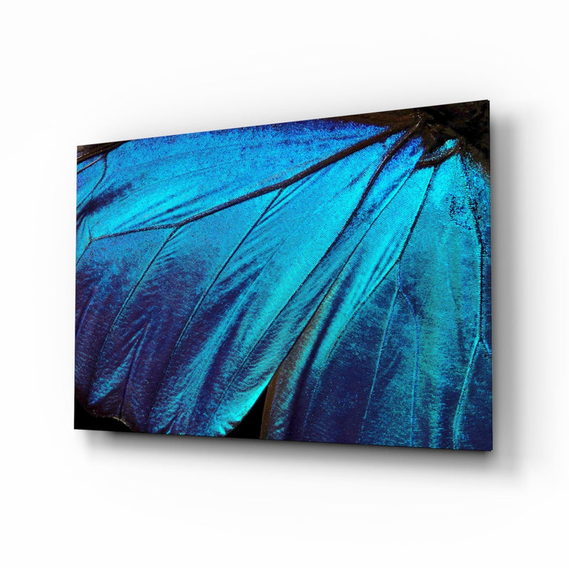 Butterfly Wing Glass Wall Art