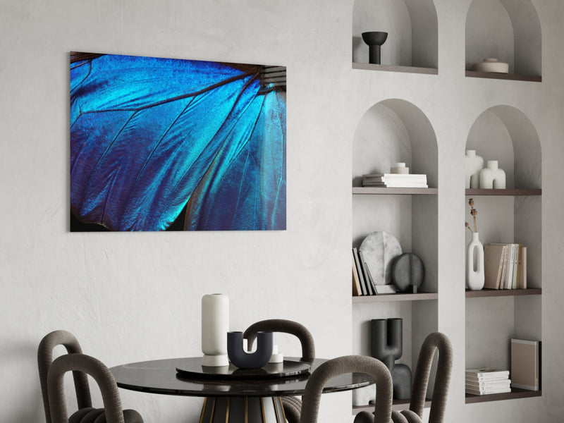 Butterfly Wing Glass Wall Art