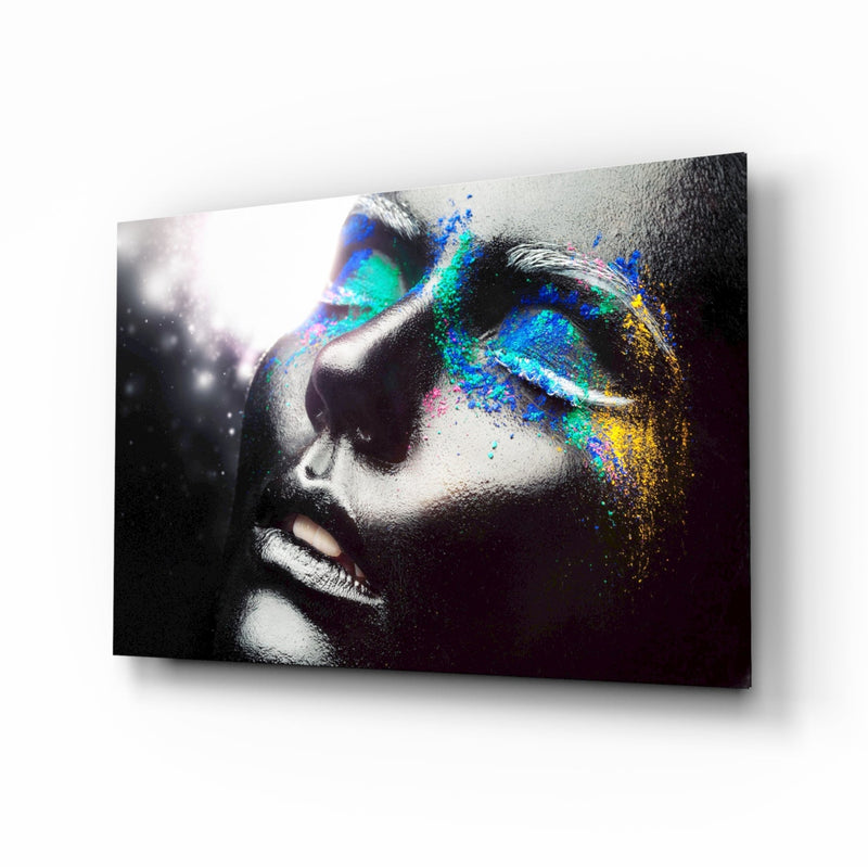 Female Portrait 10 Glass Wall Arts