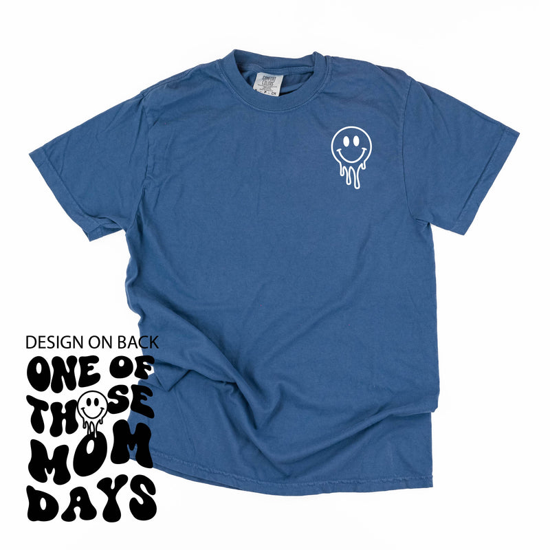 Melting Motherhood - One Of Those Mom Days - (w/ Melty Smiley) - Comfort Colors Tee