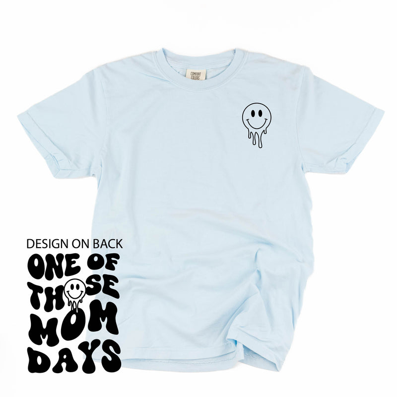 Melting Motherhood - One Of Those Mom Days - (w/ Melty Smiley) - Comfort Colors Tee