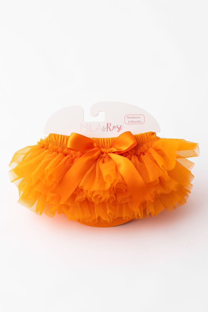 Orange Ruffle Tutu Bloomer