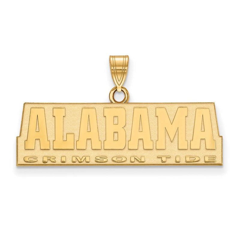 14k Yellow Gold U. of Alabama Small Pendant