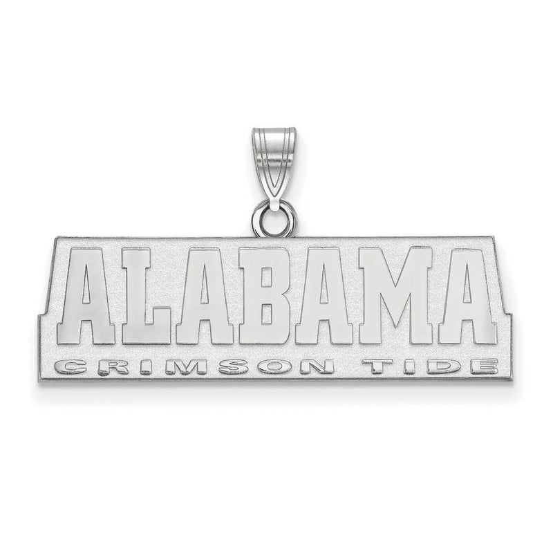 Sterling Silver U. of Alabama Small Pendant