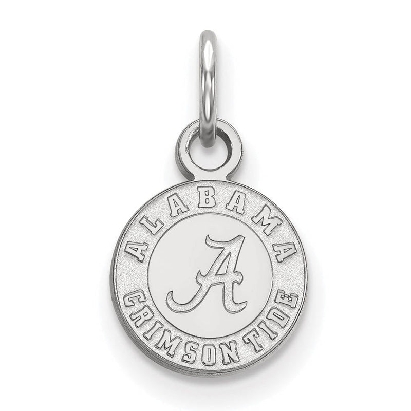 10k White Gold U. of Alabama XS (Tiny) Charm or Pendant