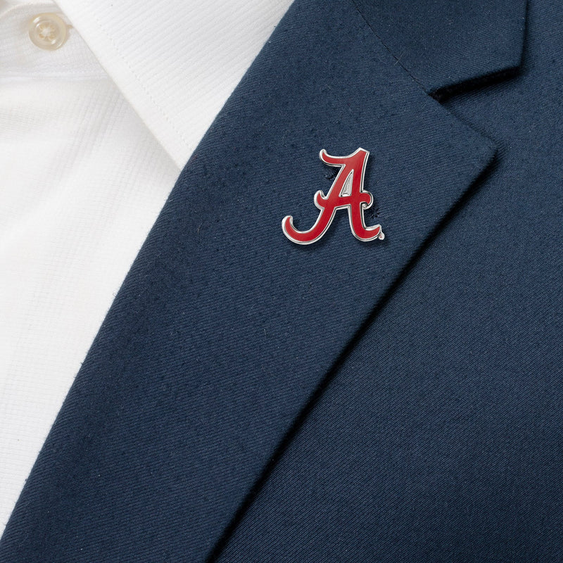 NCAA University of Alabama Cufflinks and Lapel Pin Gift Set