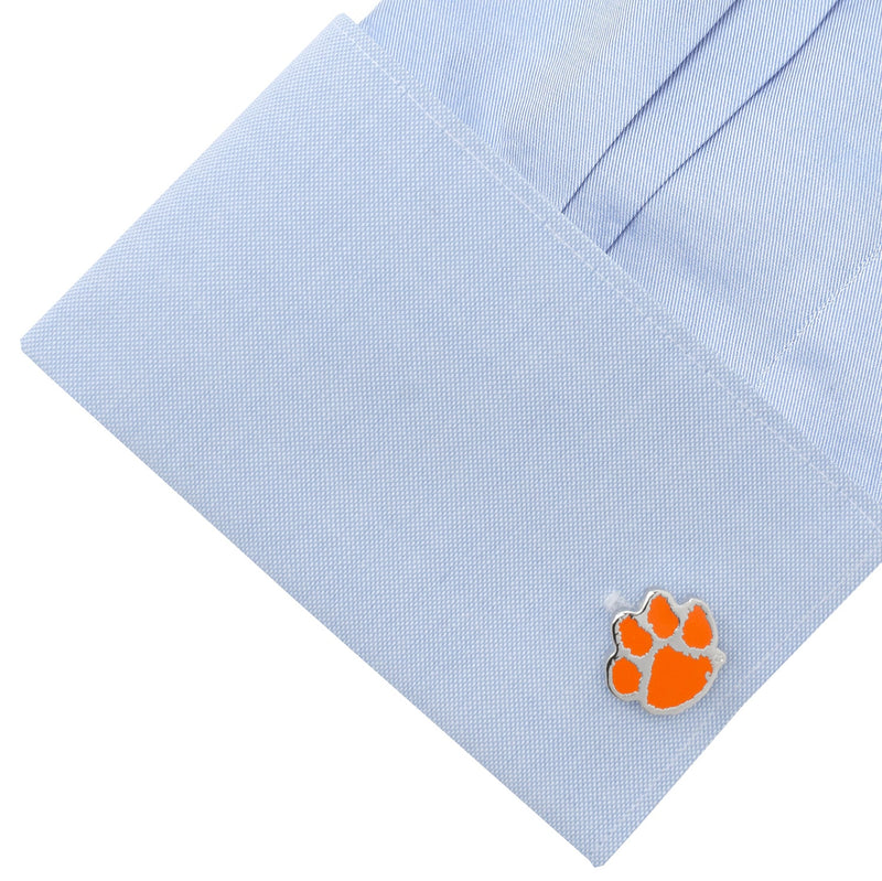 NCAA Clemson University Tigers Cufflinks & Tie Bar Gift Set