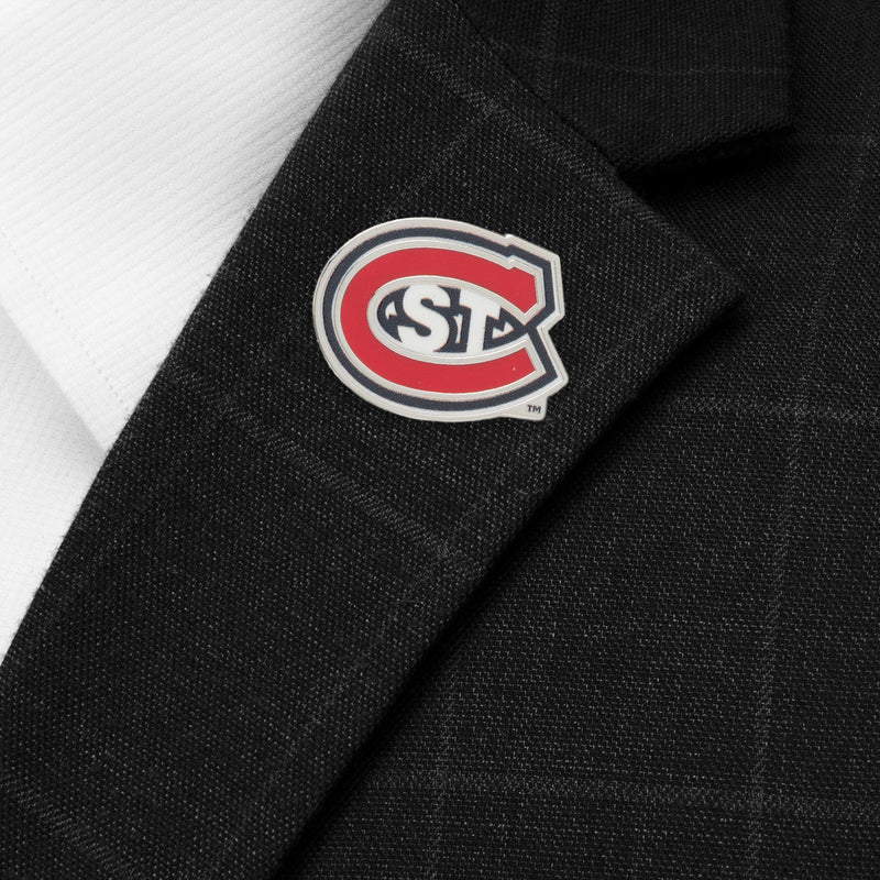 NCAA St. Cloud State Husky Mascot Lapel Pin