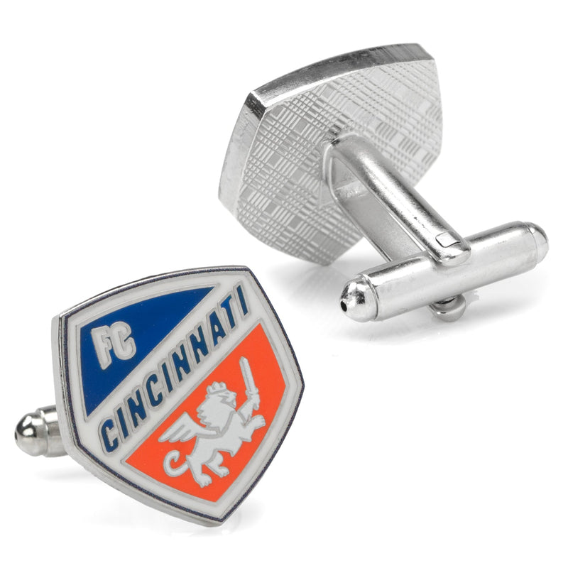 MLS FC Cincinnati Cufflinks and Lapel Pin Gift Set