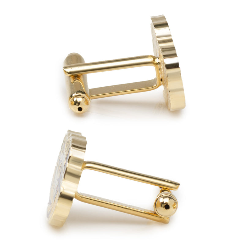 NCAA Gold LSU Tigers Cufflinks