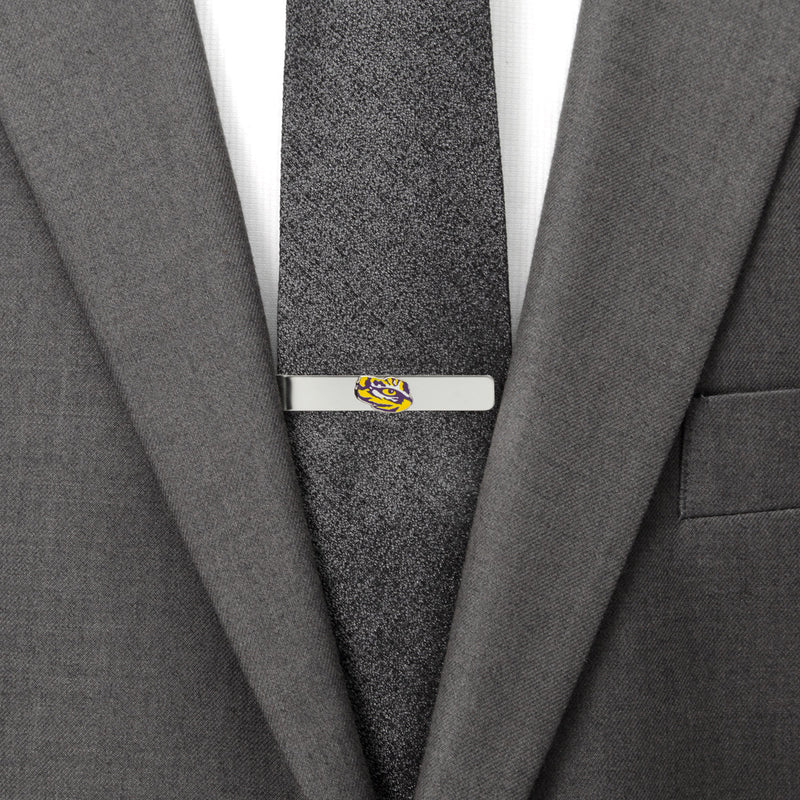 NCAA LSU Tiger's Eye Tie Bar