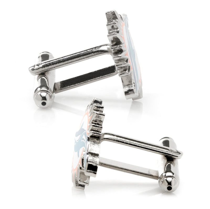 NFL Miami Dolphins Cufflinks and Tie Bar Gift Set