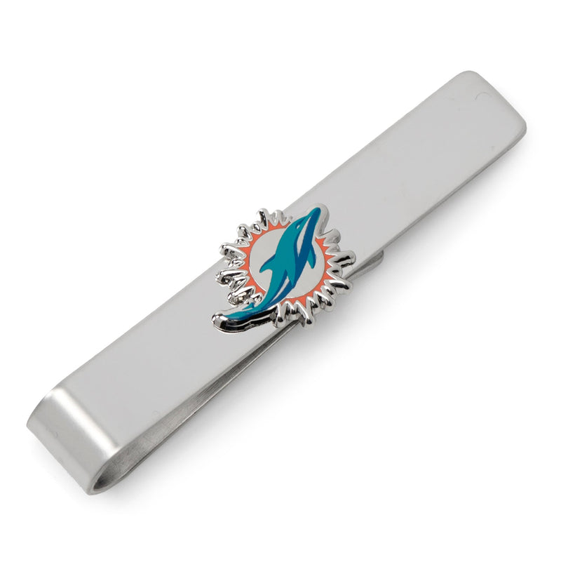 NFL Miami Dolphins Cufflinks and Tie Bar Gift Set