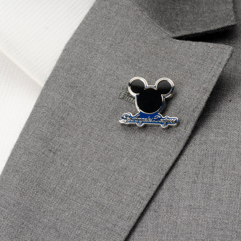 MLB Mickey & LA Dodgers Lapel Pin