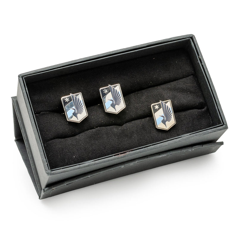 MLS Minnesota United Cufflinks and Lapel Pin Gift Set