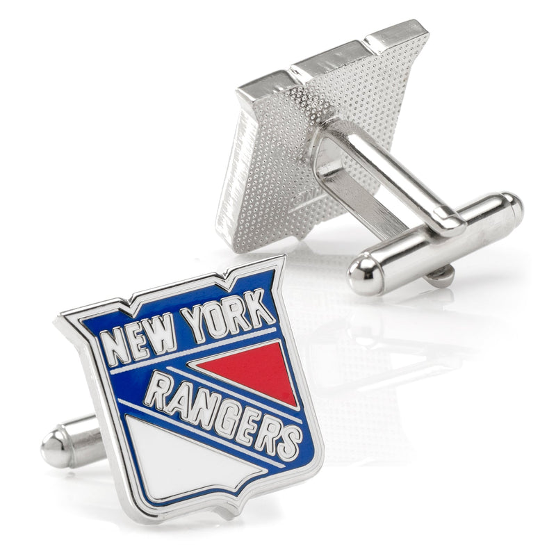 NHL New York Rangers Cufflinks & Tie Bar Gift Set