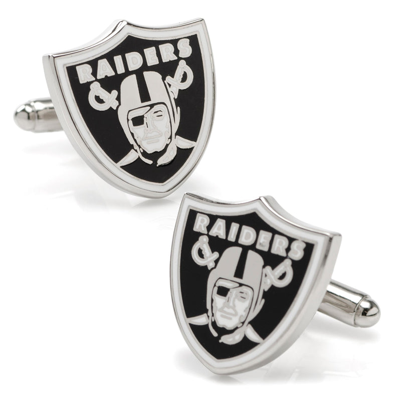 NFL Las Vegas Raiders Cufflinks and Tie Bar Gift Set