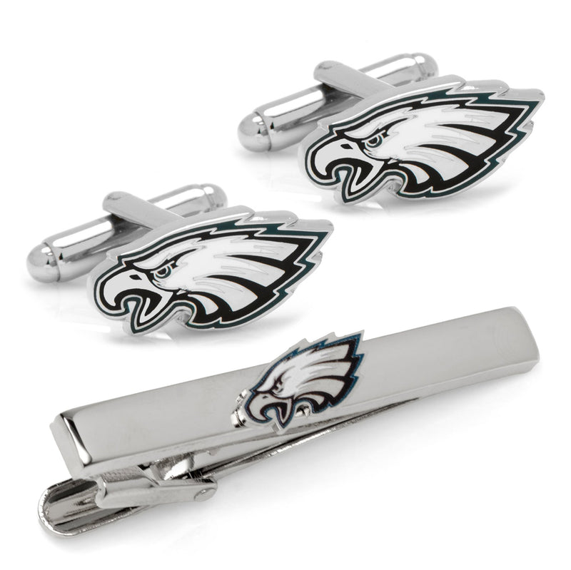 NFL Philadelphia Eagles Cufflinks and Tie Clip Gift Set