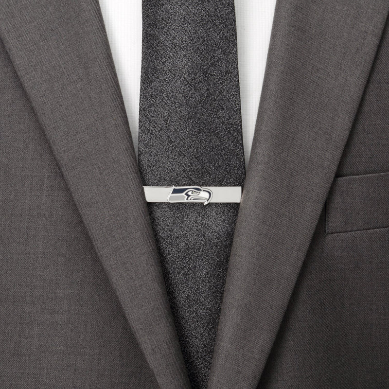 NFL Seattle Seahawks Cufflinks and Tie Bar Gift Set