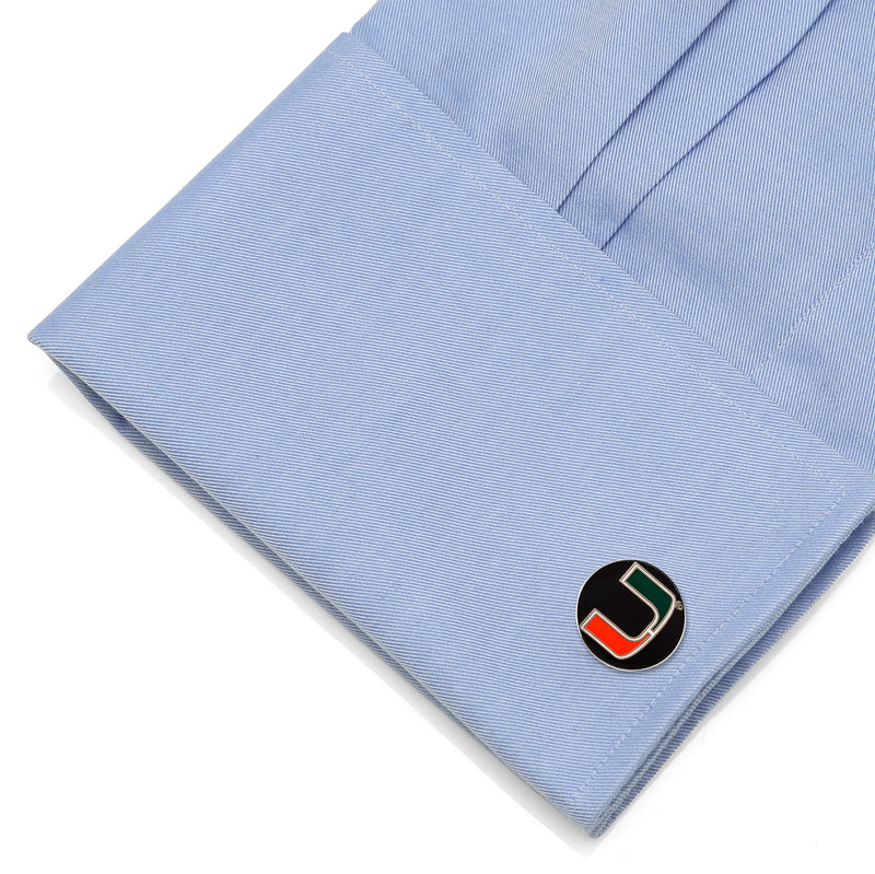 NCAA Miami Hurricanes Cufflinks