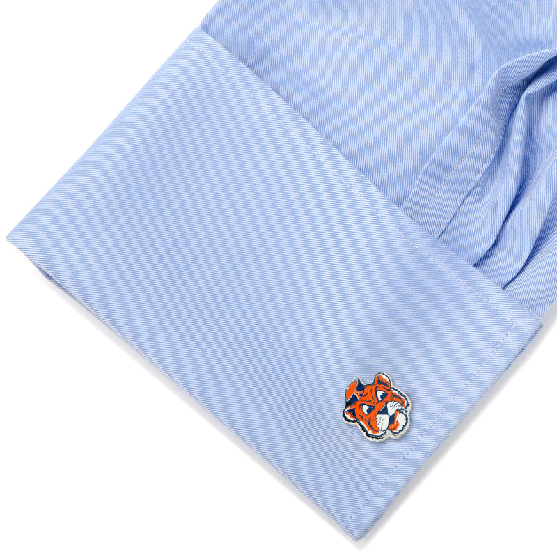 NCAA Auburn University Tigers Throwback Cufflinks