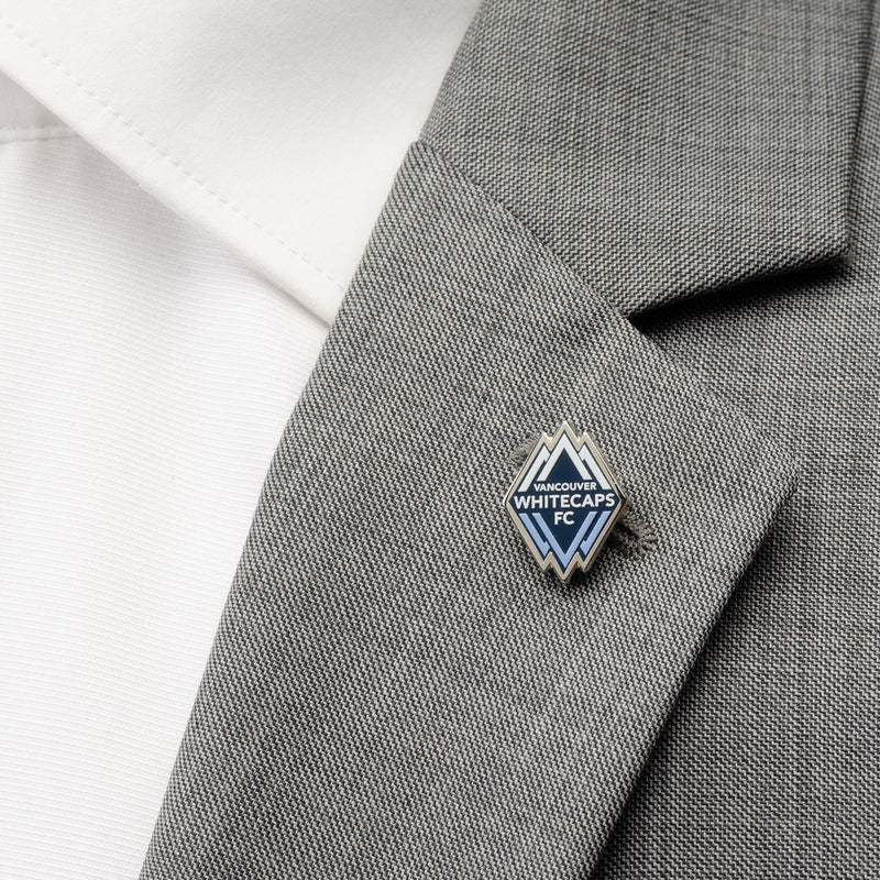 MLS Vancouver Whitecaps Cufflinks and Lapel Pin