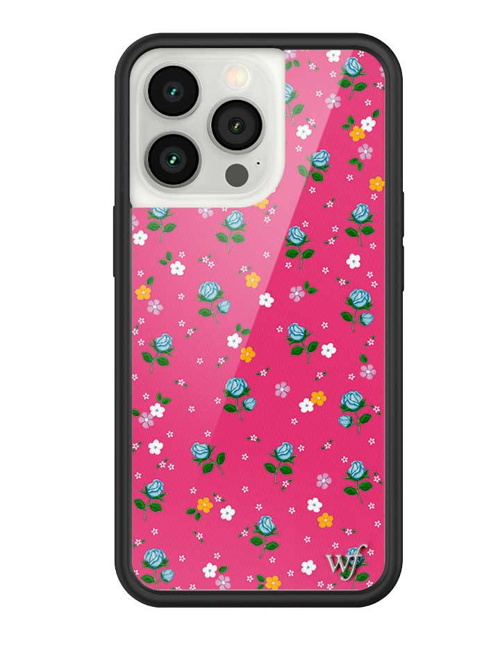 Pink Dainty Florals iPhone Case
