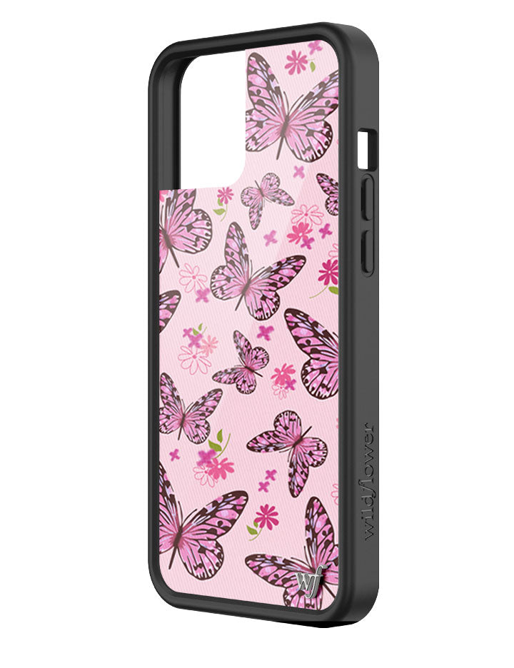 Pink Butterfly iPhone Case