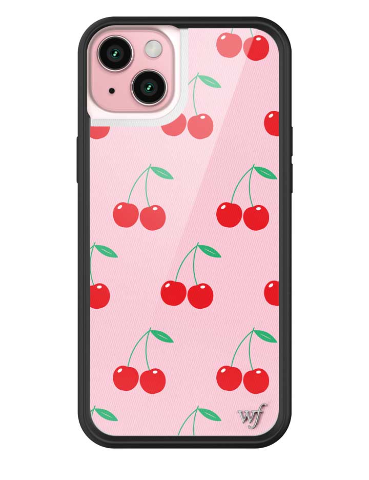 Pink Cherries iPhone Case