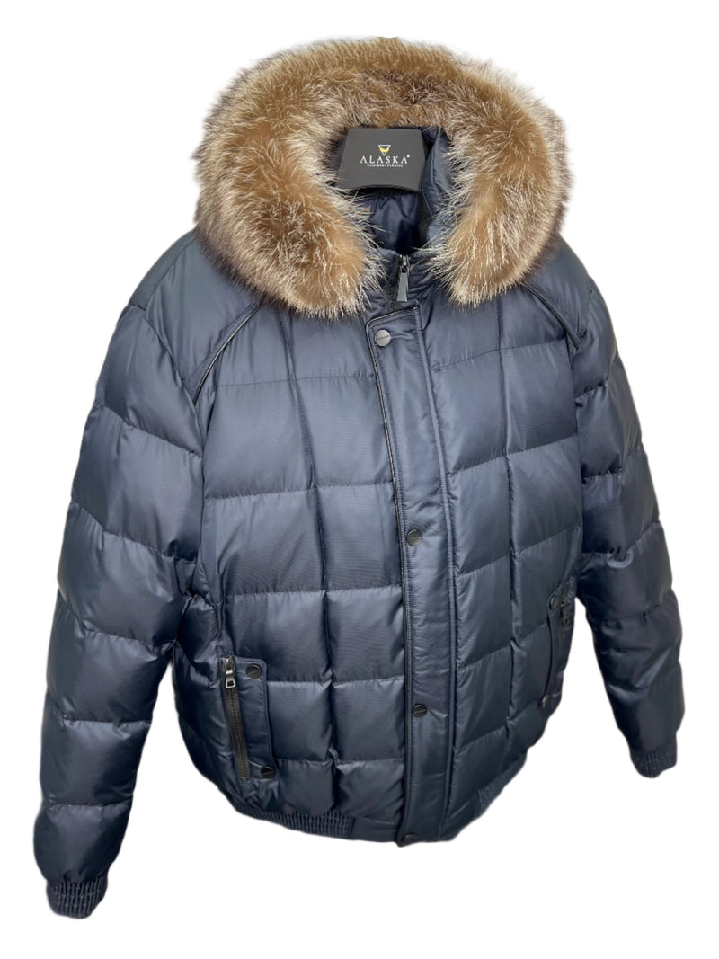 Genuine Fur Trim Sorona® Insulated Puffer Jacket