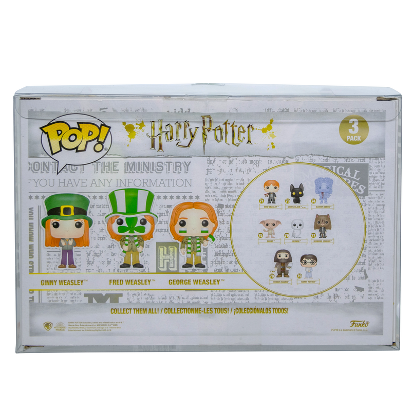 3-Pack Weasley Quidditch PopShield Protector