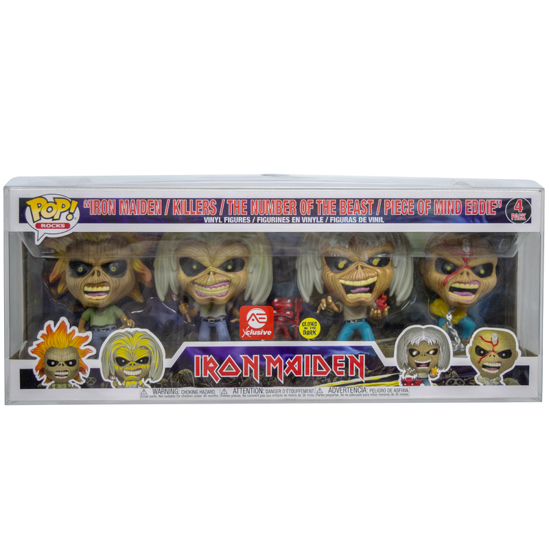 4-Pack Iron Maiden 2020 PopShield Protector
