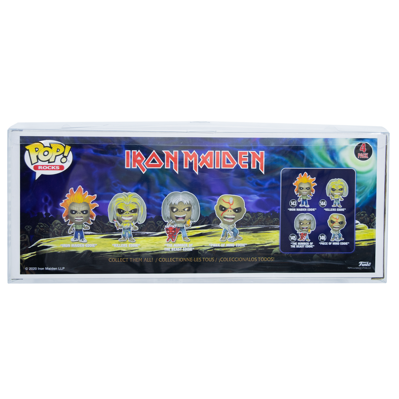 4-Pack Iron Maiden 2020 PopShield WHOLESALE