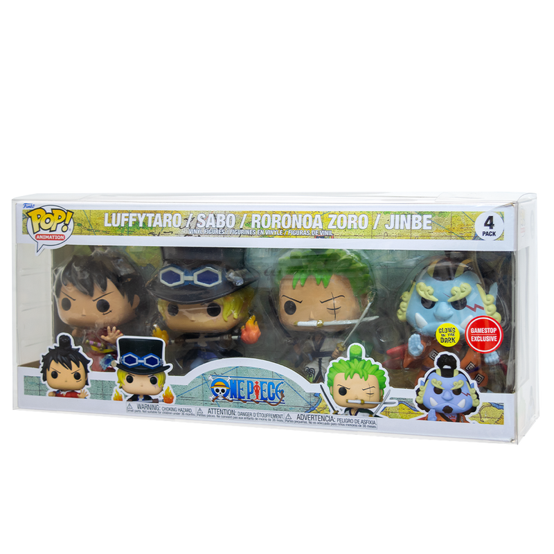 4-Pack Demon Slayer/One Piece PopShield Protector