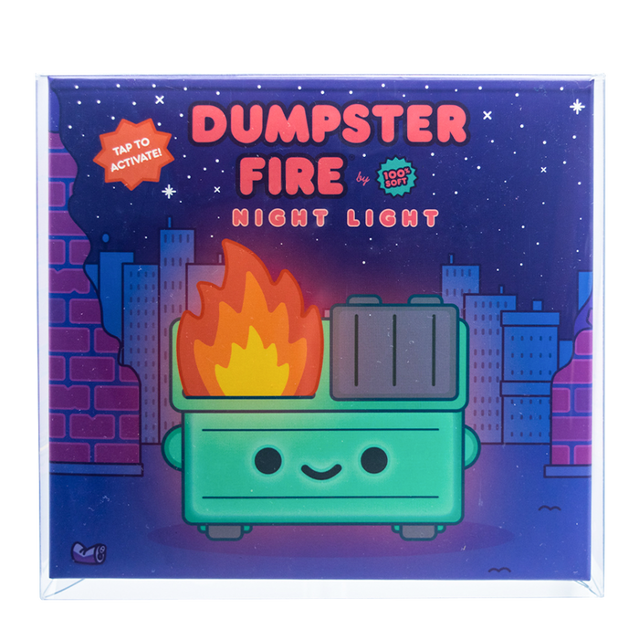 Dumpster Fire Night Light PopShield Protector