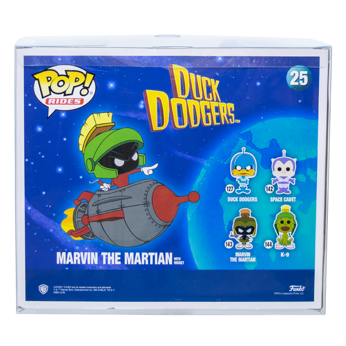 Rides Marvin the Martian with Rocket PopShield Protector