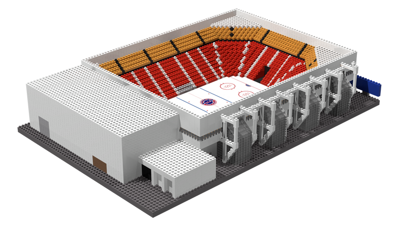 1980 Olympic Herb Brooks Arena Lake Placid Miracle on Ice BRXLZ Builder Set 12X10X3.5 Inches