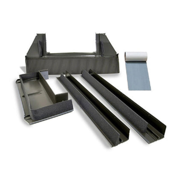 VELUX Aluminum Flashing Kit with Underlayment for Deck Mount Skylights