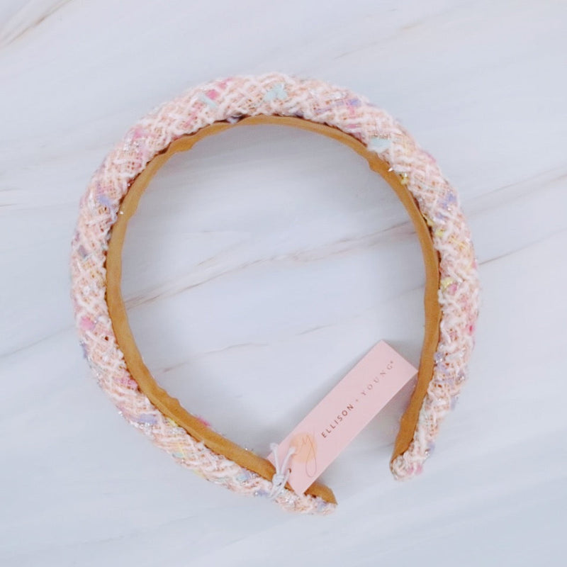 Pastel Precious Tweed Headband