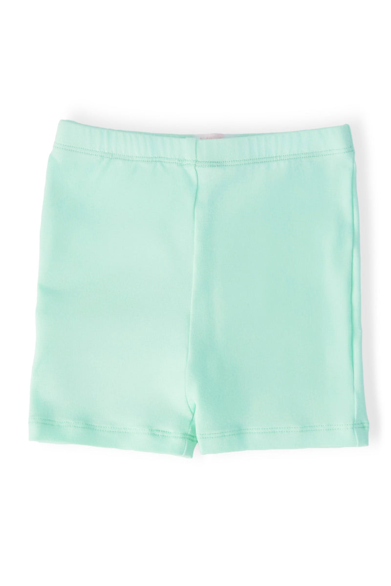 Pastel Green Twirl Shorts